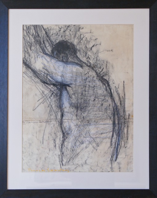 Male Torso  Conte and Pastel  £800  72cm x 55cm