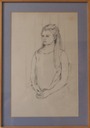 Olga  £100 Pencil on Paper 33cm x 51cm