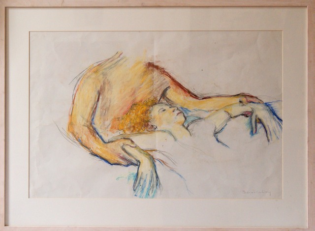 Venus Working    Drawings 1    £500 Conte and Chalk on paper